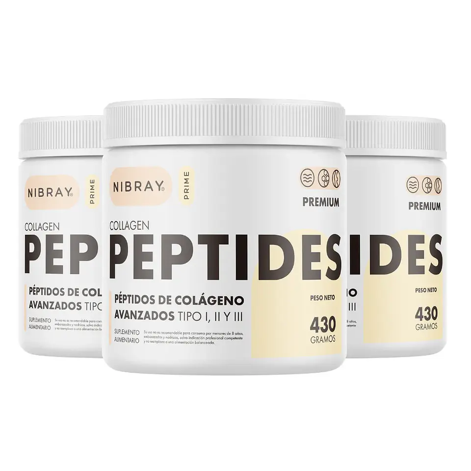 Collagen Peptides Unflavored 3 Potes Nibray Prime 43 Serving 1