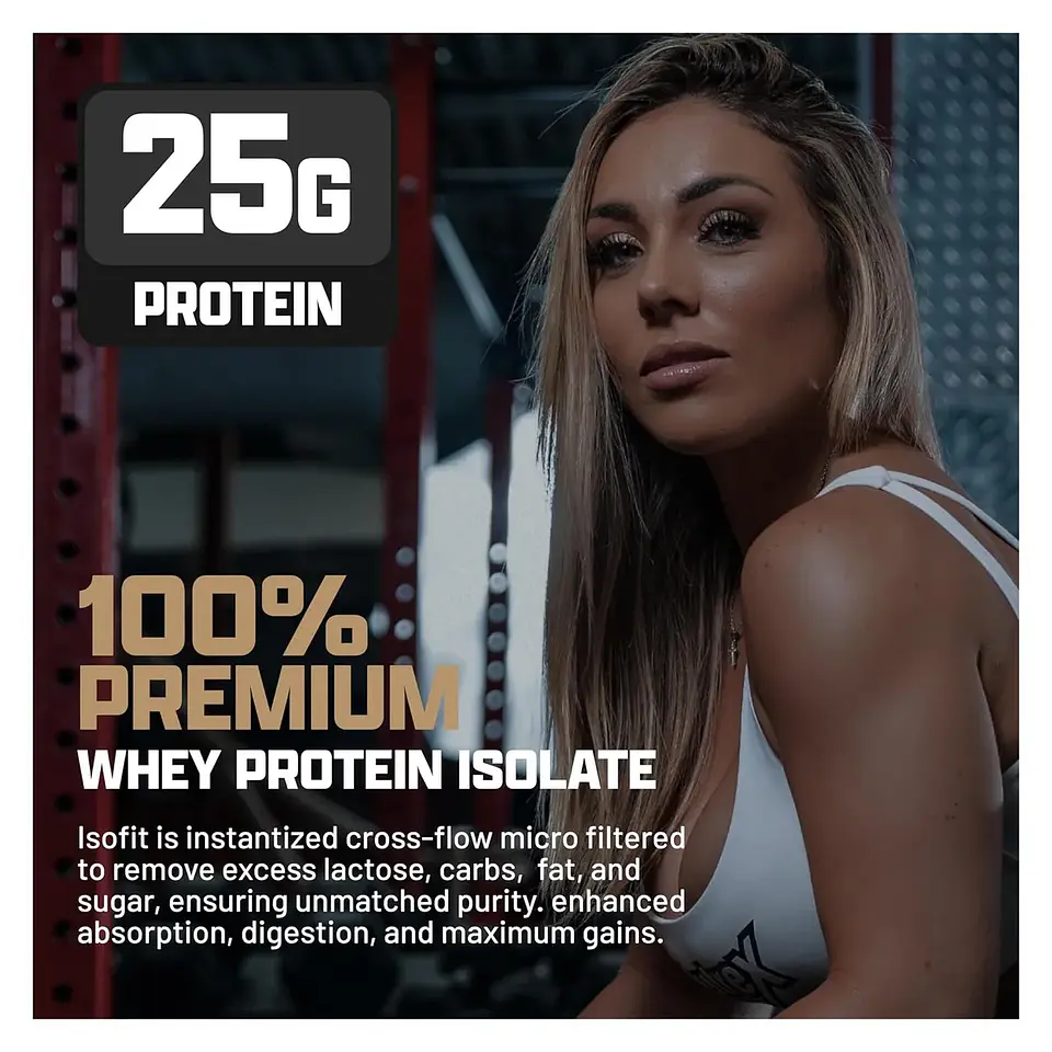 Nutrex Proteina Isofit Whey Protein Isolate 5 Lbs Chocolate 4