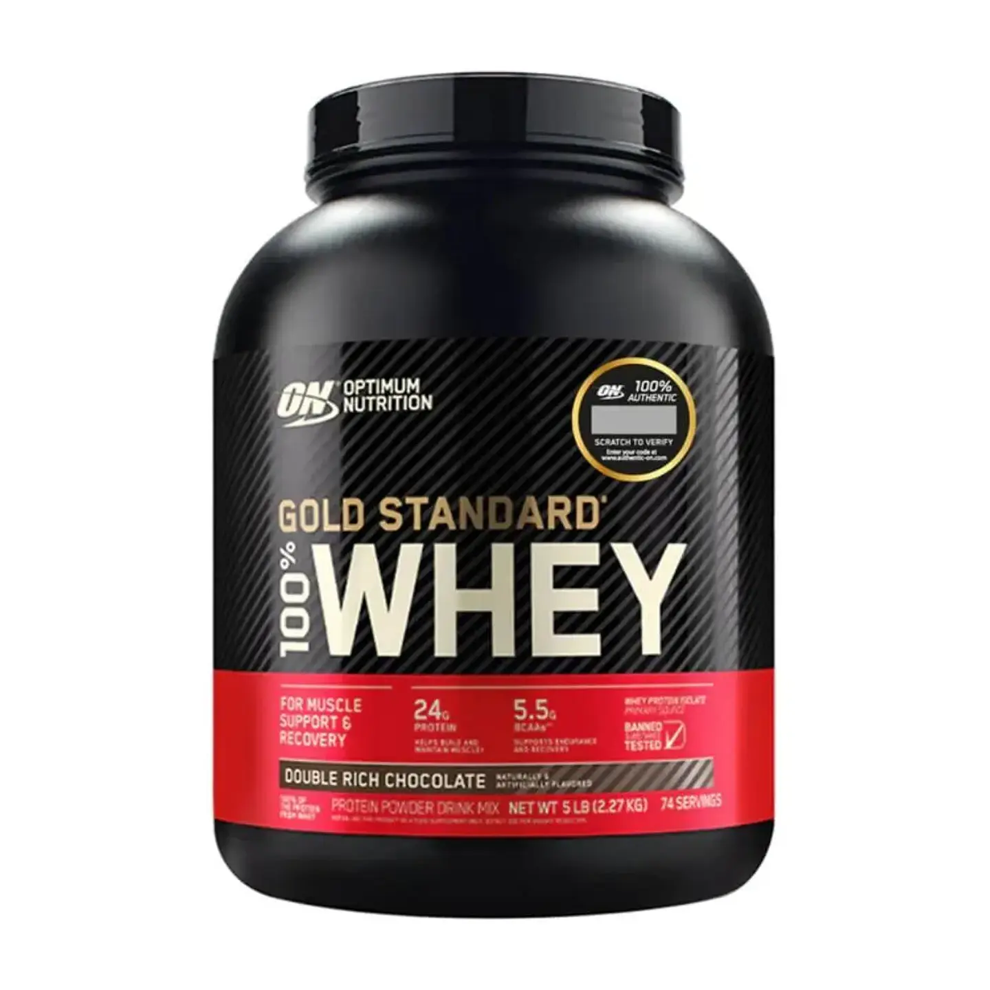 Gold Standard 100% Whey Protein 5 lbs - Chocolate 1