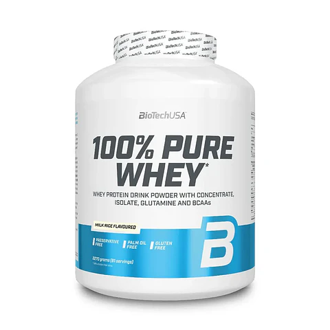 Biotechusa 100% Pure Whey Proteina Whey Protein 5 Lbs Milk Rice