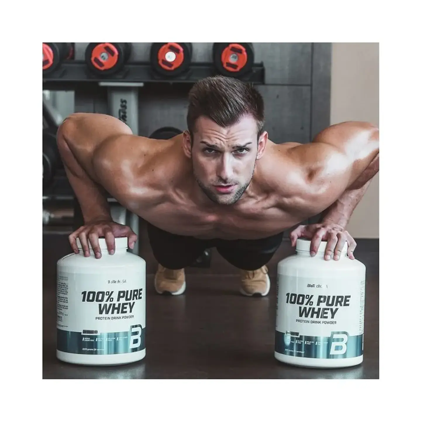 Biotechusa 100% Pure Whey Proteina Whey Protein 5 Lbs Milk Rice 2