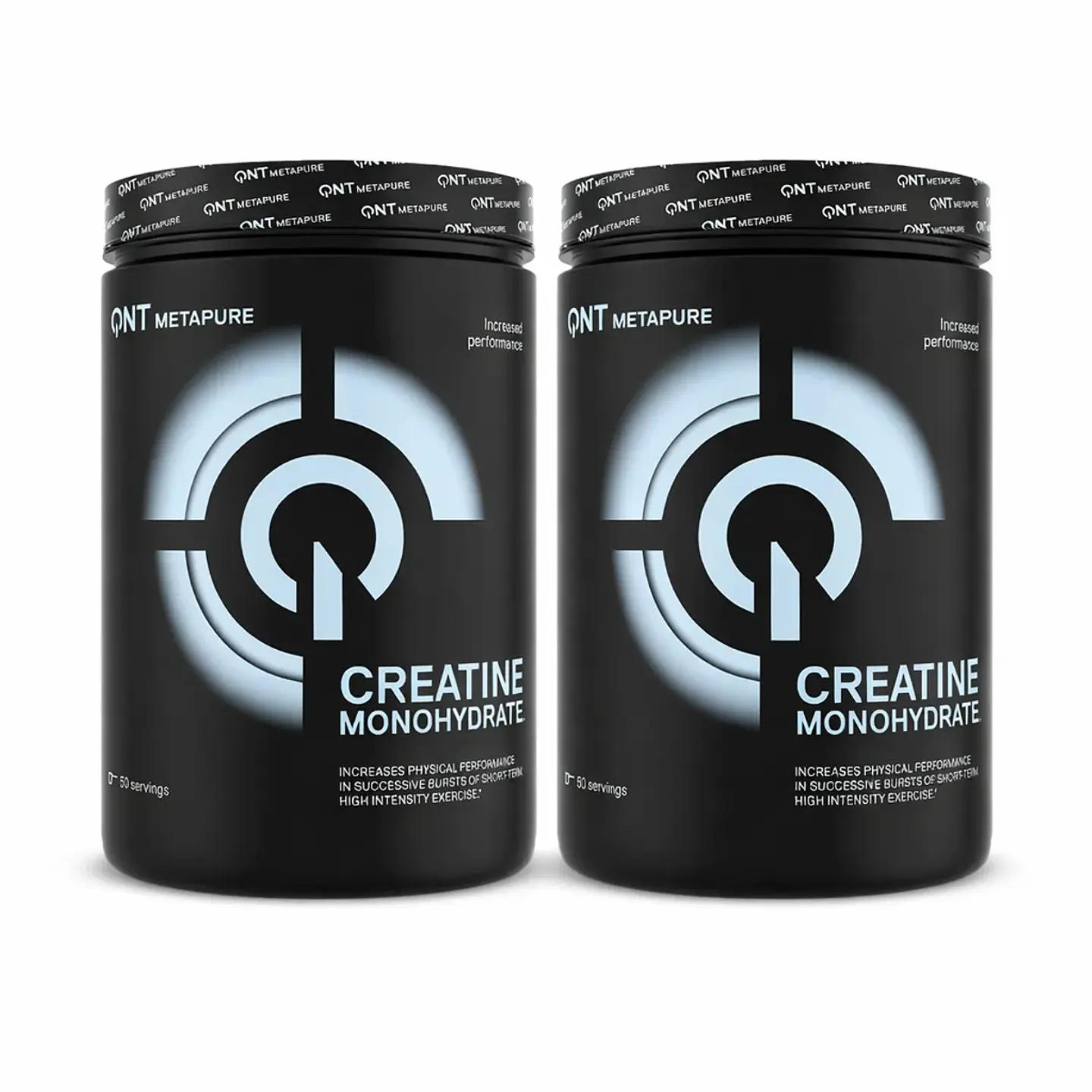 Creatina Monohidratada QNT 300 gr Pack 2 creatina 1