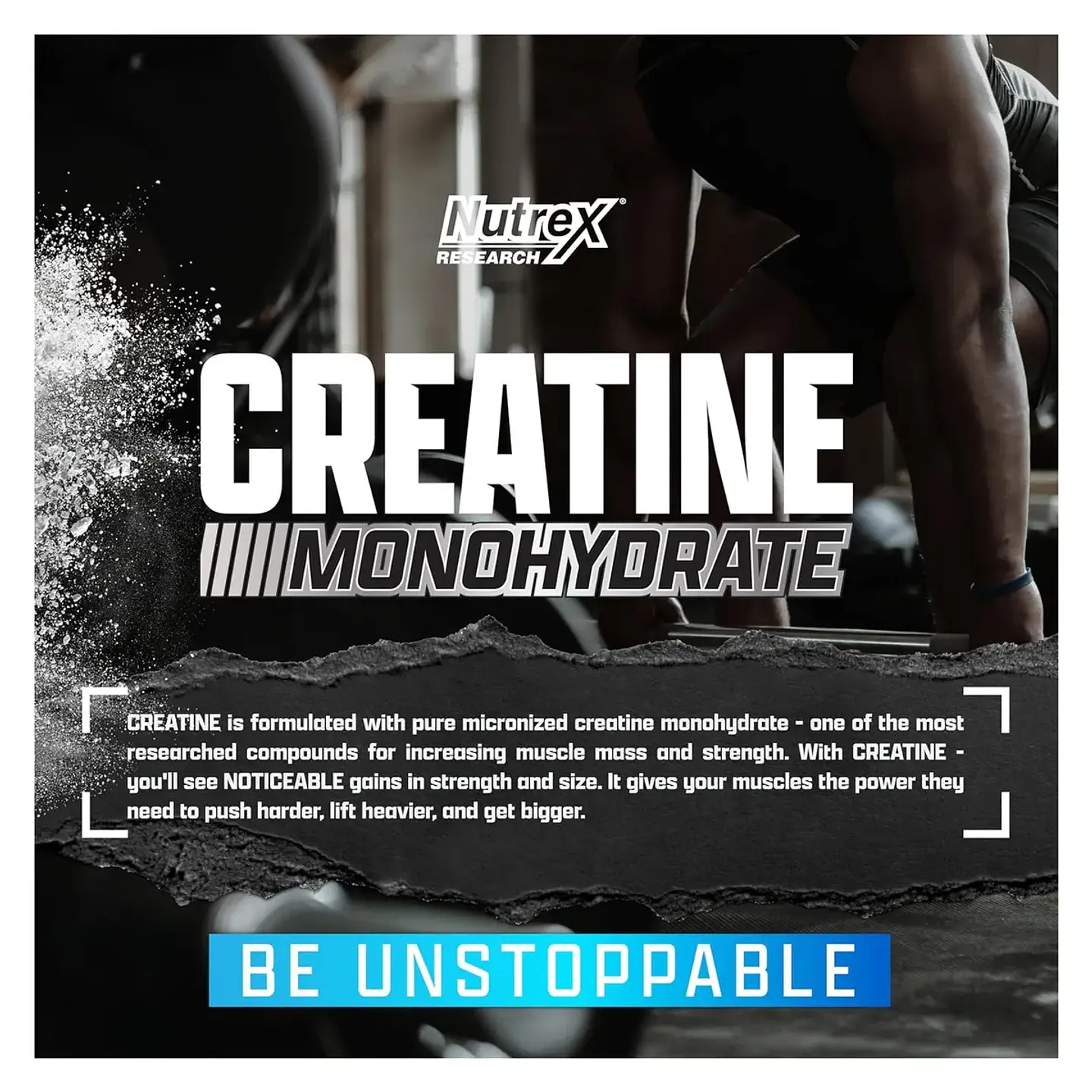 Nutrex Creatine Drive Creatina Monohidrato Micronizada 300gr 3