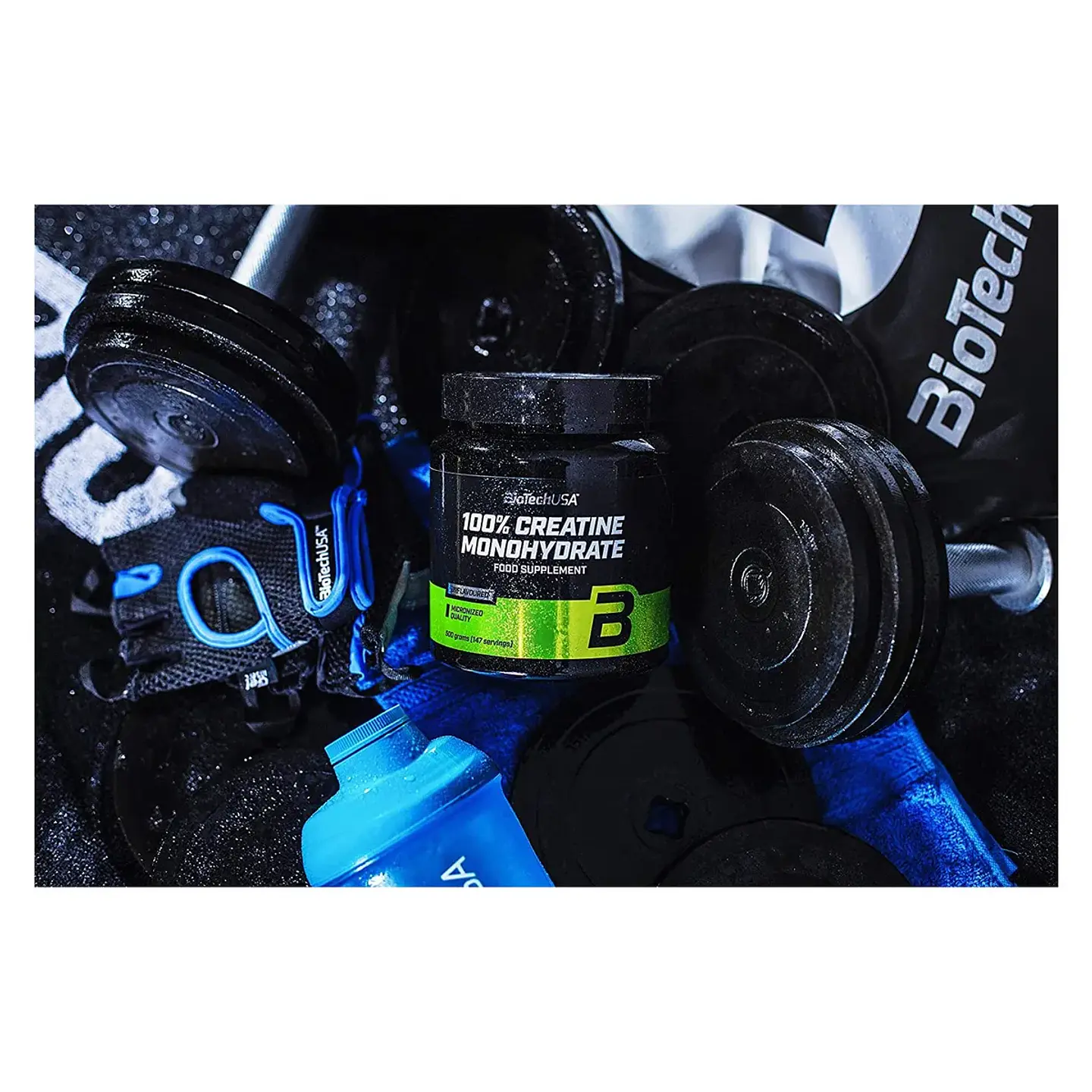 Biotechusa Creatina 100% Monohidrato Micronizada Pura 300gr 5