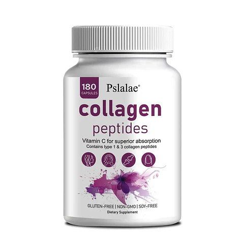Colageno Hidrolizado Peptidos 1200mg Vitamina C Y E 180 Caps