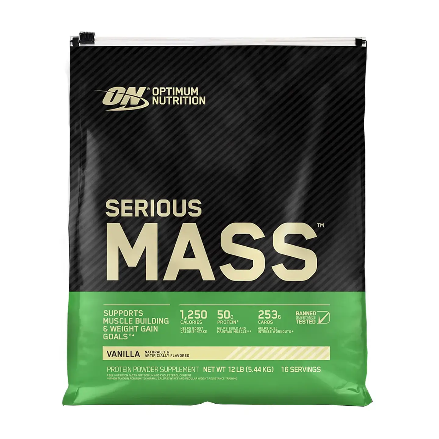Serious Mass, Ganador de peso (12 Lb) - Original - VAINILLA 1