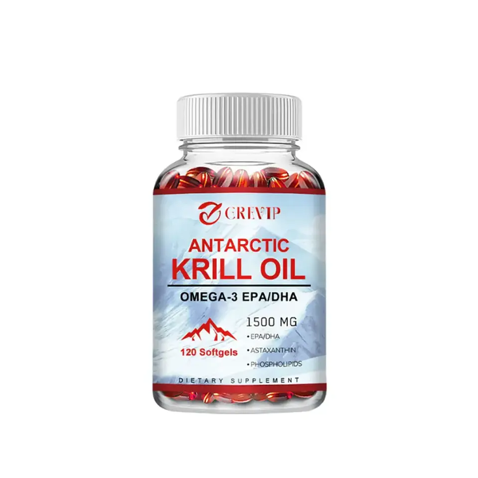 Antarctic Krill Oil Omega 3 Aceite De Krill 1500mg 120 Caps 1