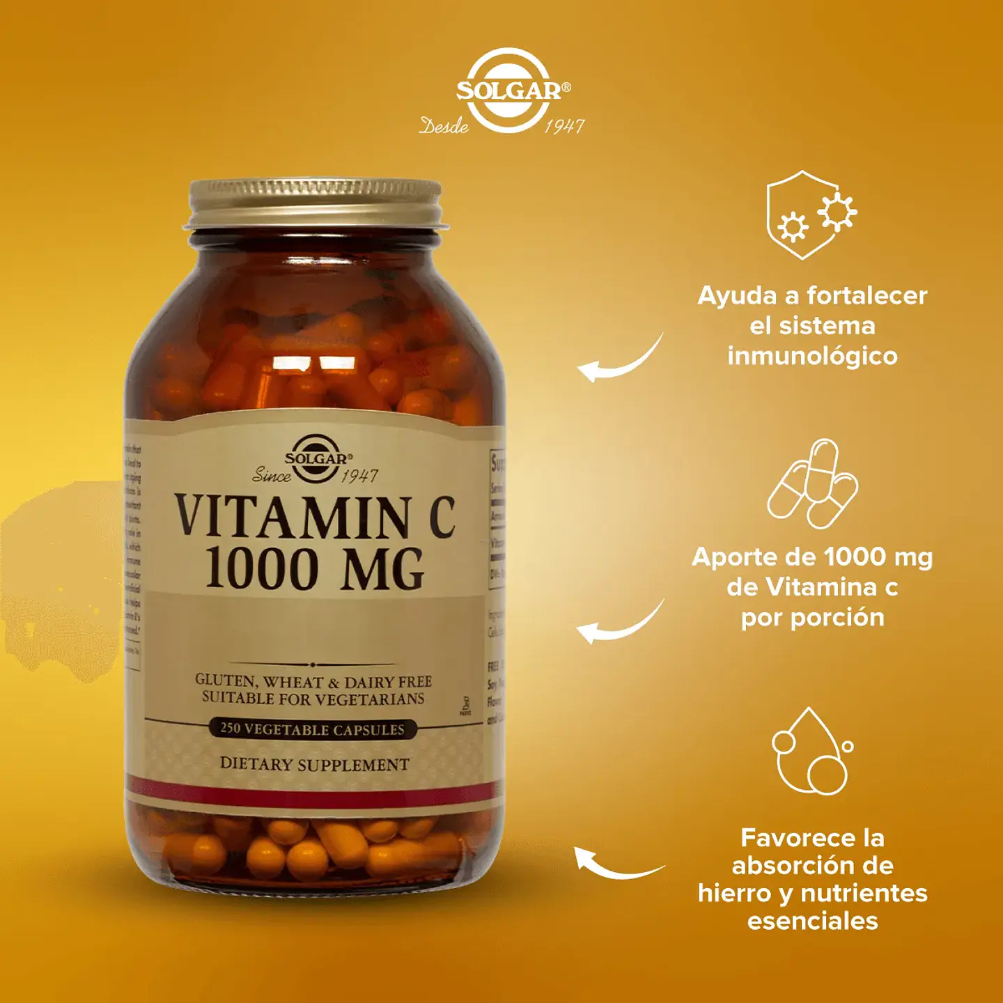 Vitamina C 1000 mg (250 caps) 4