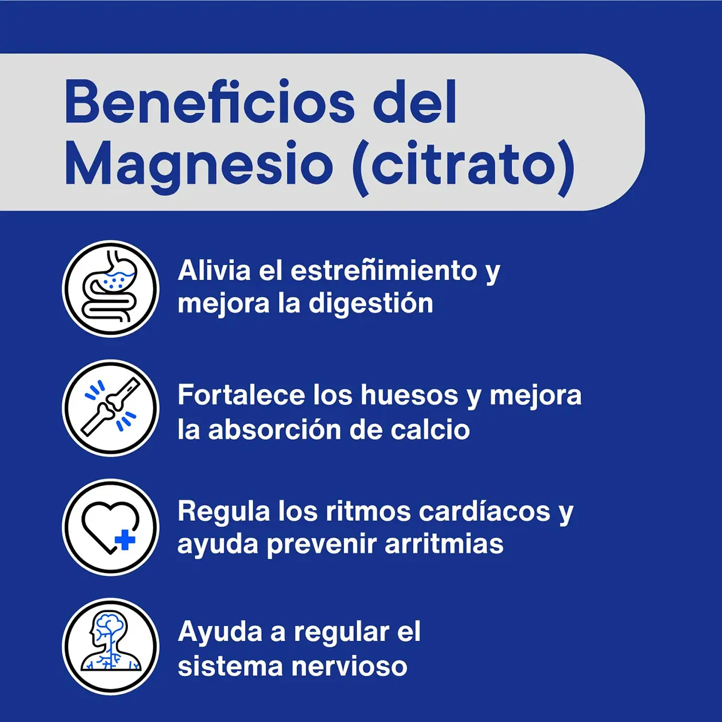 Citrato de Magnesio 1200mg NutraCore - 270 Cáps (Pack de 3) 3