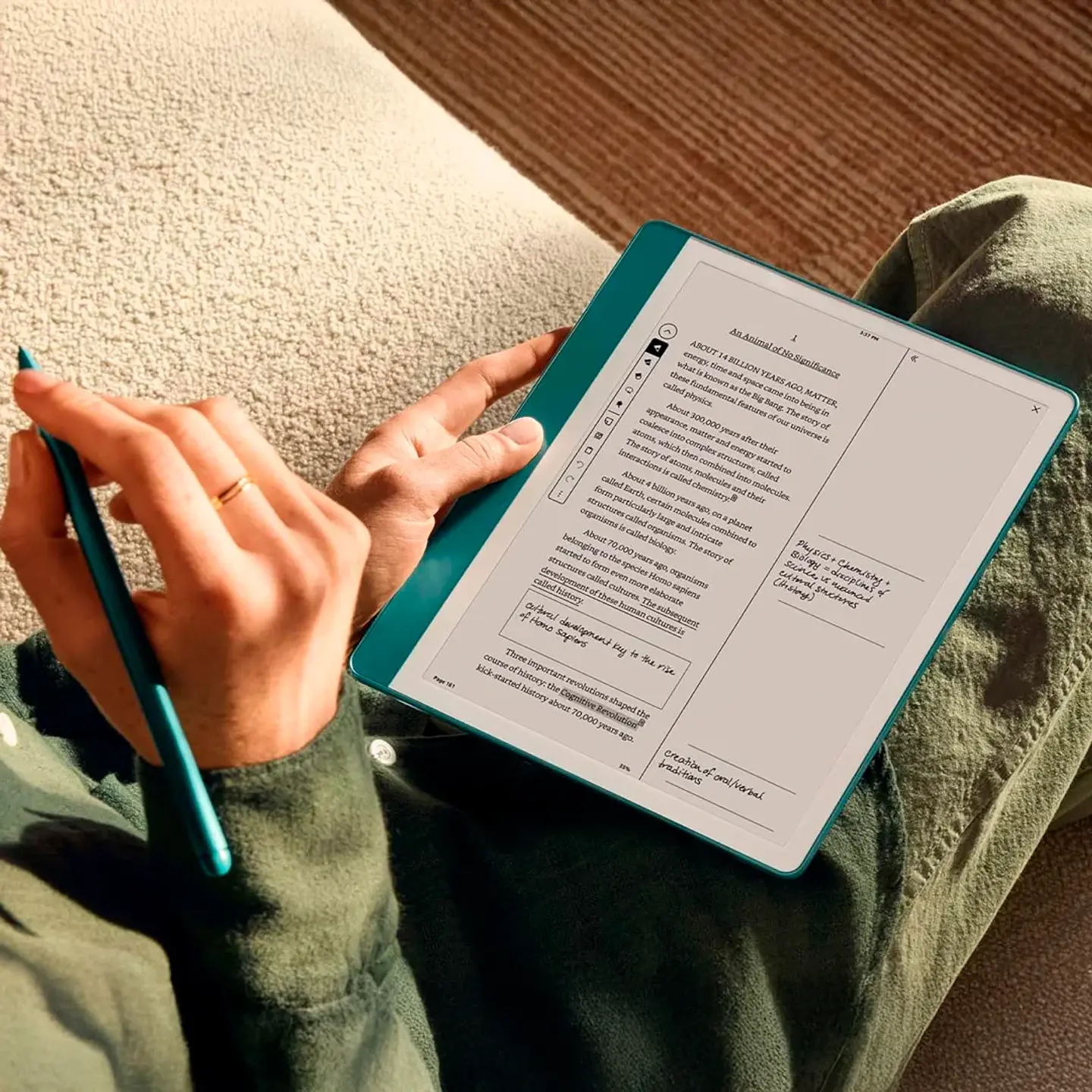 AMAZON KINDLE SCRIBE 64GB 2024 PREMIUM PEN METALLIC JADE 6