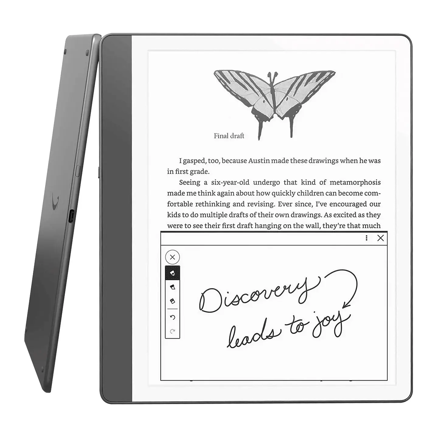 AMAZON KINDLE SCRIBE 64GB 2024 PREMIUM PEN TUGSTEN 1