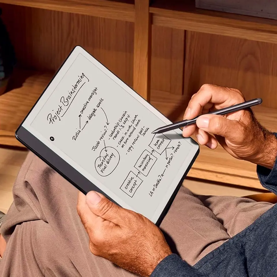 AMAZON KINDLE SCRIBE 64GB 2024 PREMIUM PEN TUGSTEN 5