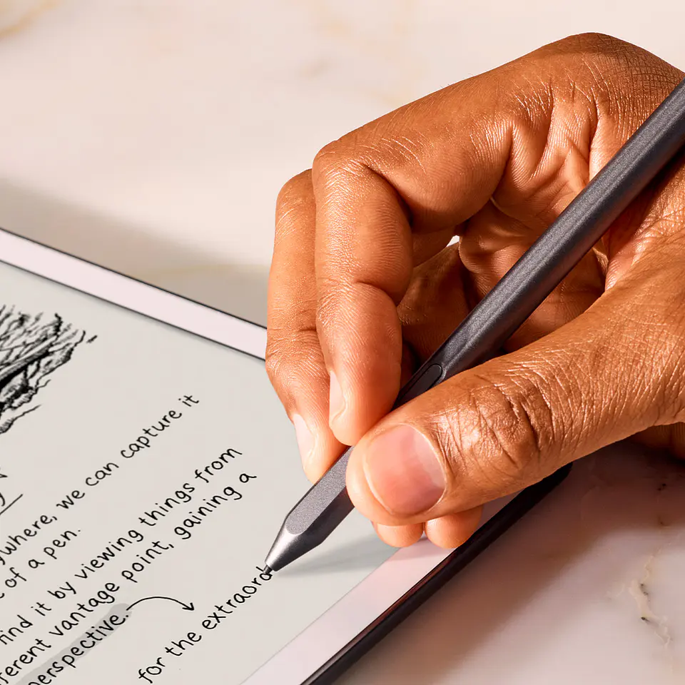 AMAZON KINDLE SCRIBE 64GB 2024 PREMIUM PEN TUGSTEN 8