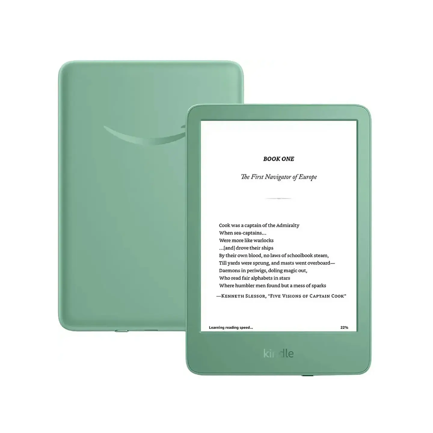 PACK AMAZON KINDLE 6' E READER (2024) 16 GB MATCHA + FUNDA PROTECTORA PREMIUM NEGRO 4