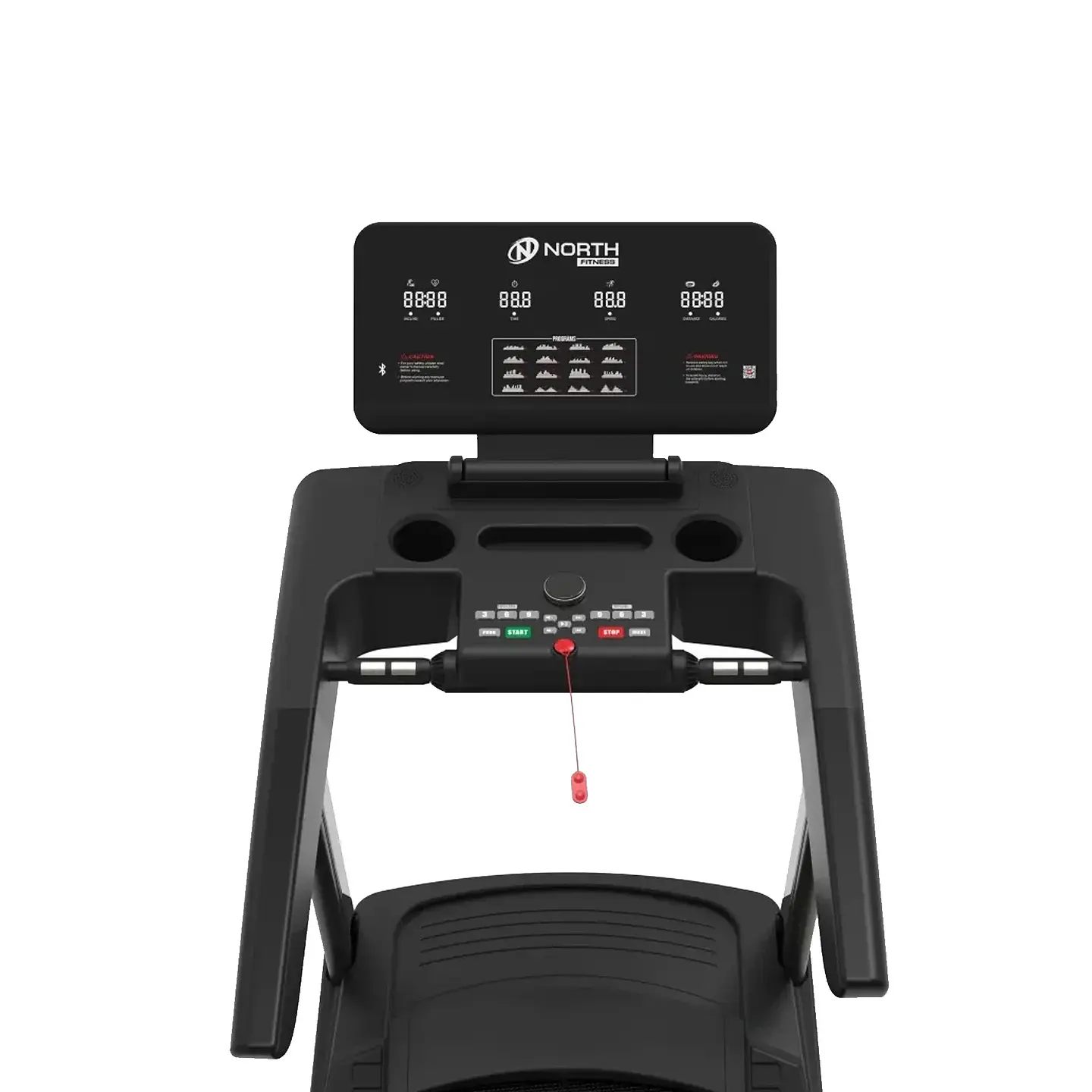 TROTADORA SEMI COMERCIAL 5 HP TECHSPORT GOLD-FLEX NORTH TS TM2580EA 2