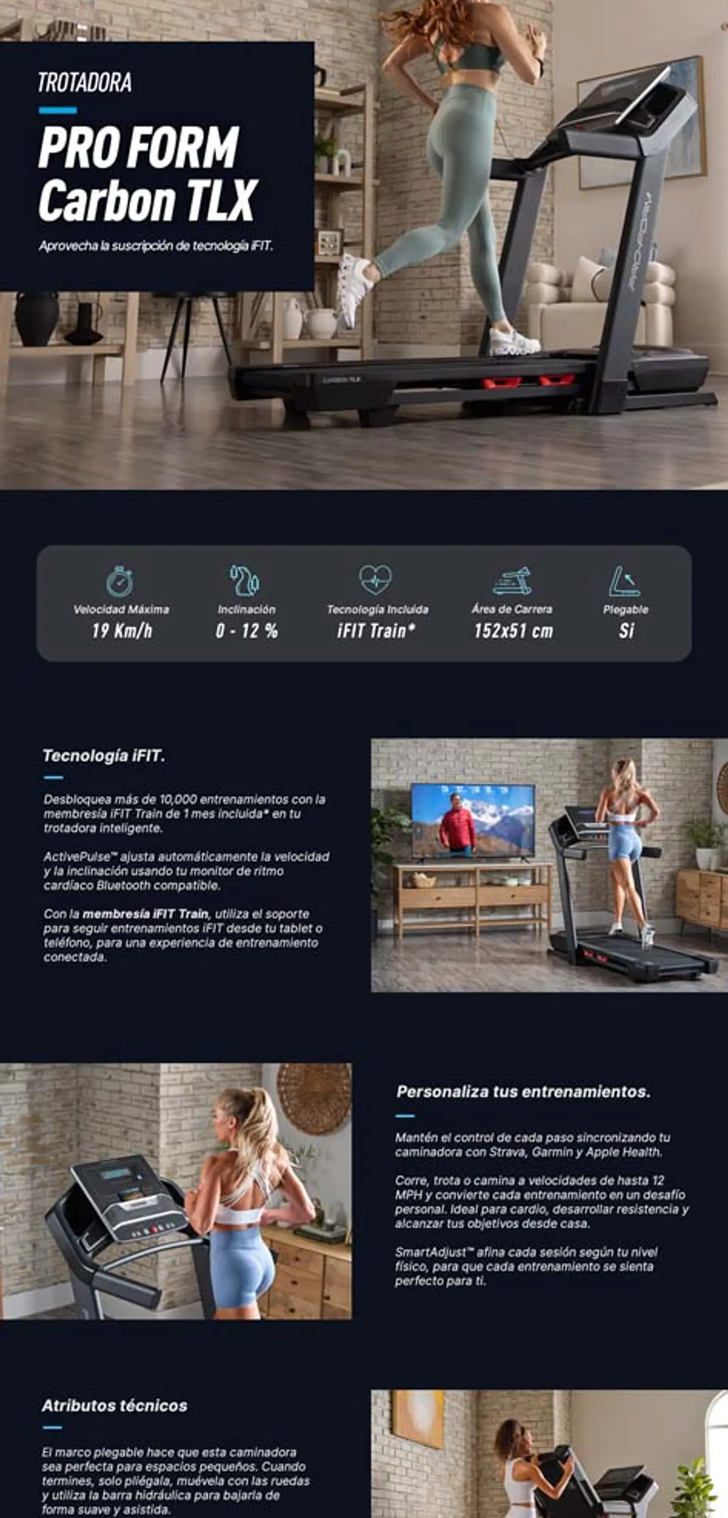 TROTADORA PRO FORM CARBON TLX 5