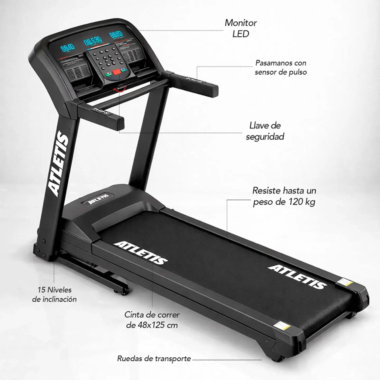 TROTADORA SMARTRUN 900 18 KM/H 3.0 HP SMARTWATCH 5