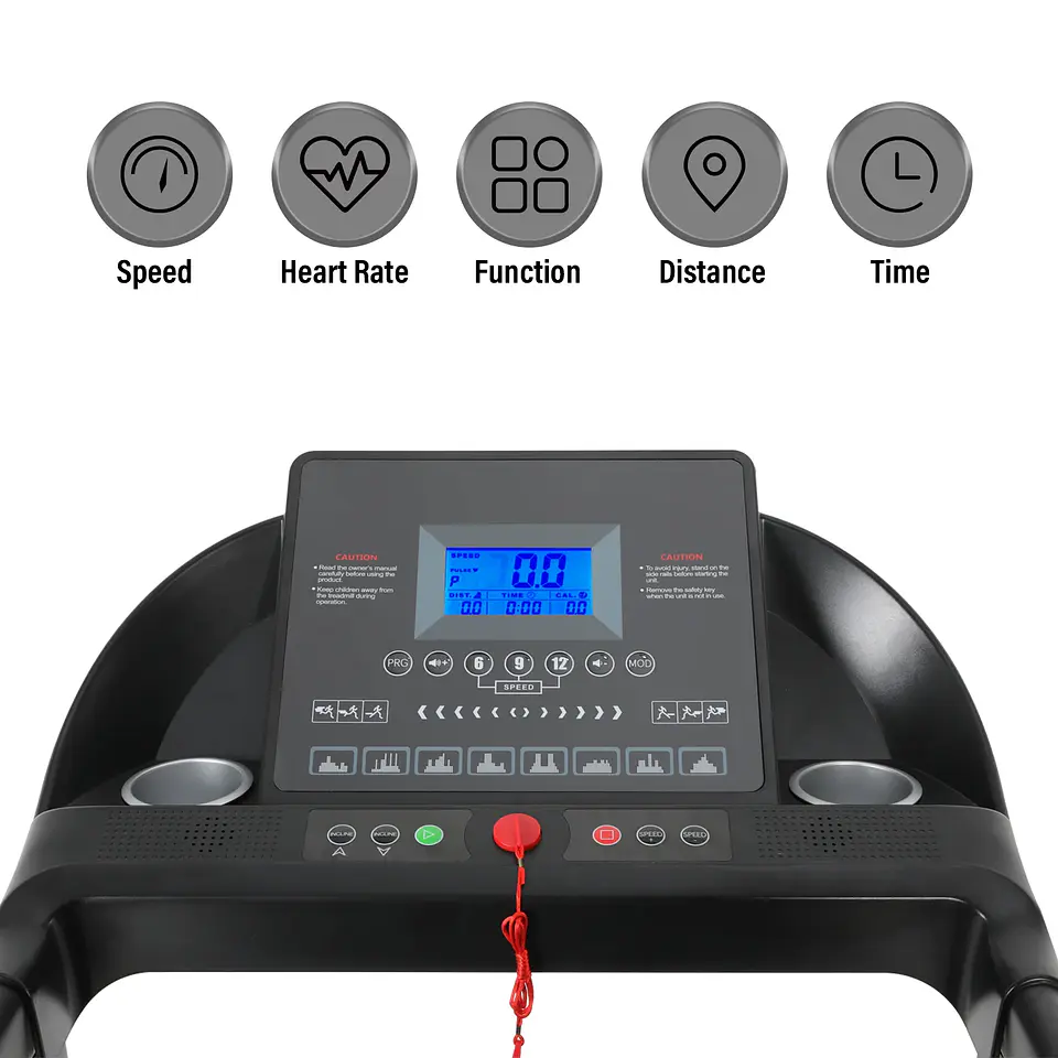 TROTADORA ELÉCTRICA BASKO FITNESS 3 ELITE 16 KM/H AUTOINCLINACION 5