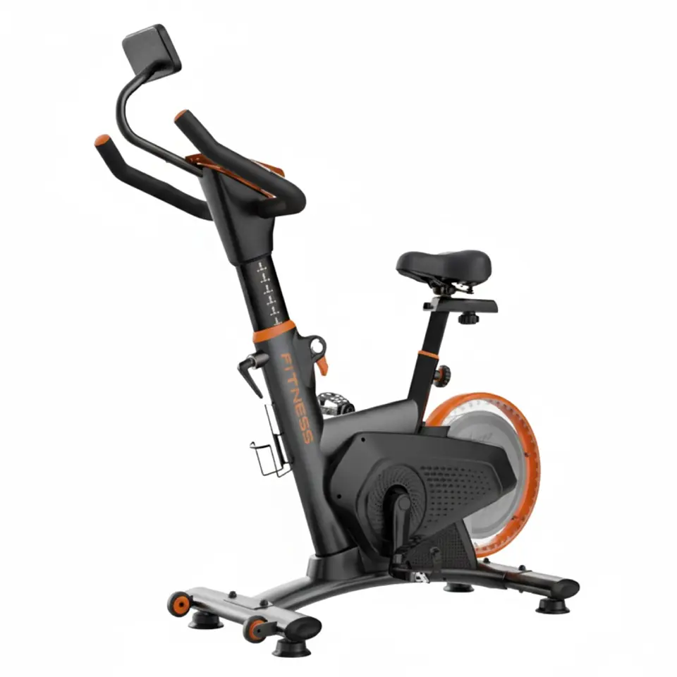 BICICLETA SPINNING MAGNETICA PROFESIONAL K12 8 KG COLOR NEGRO 1