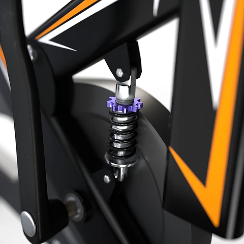 BICICLETA DE SPINNING TEN SERIES X4000 CAPACIDAD 120 KG