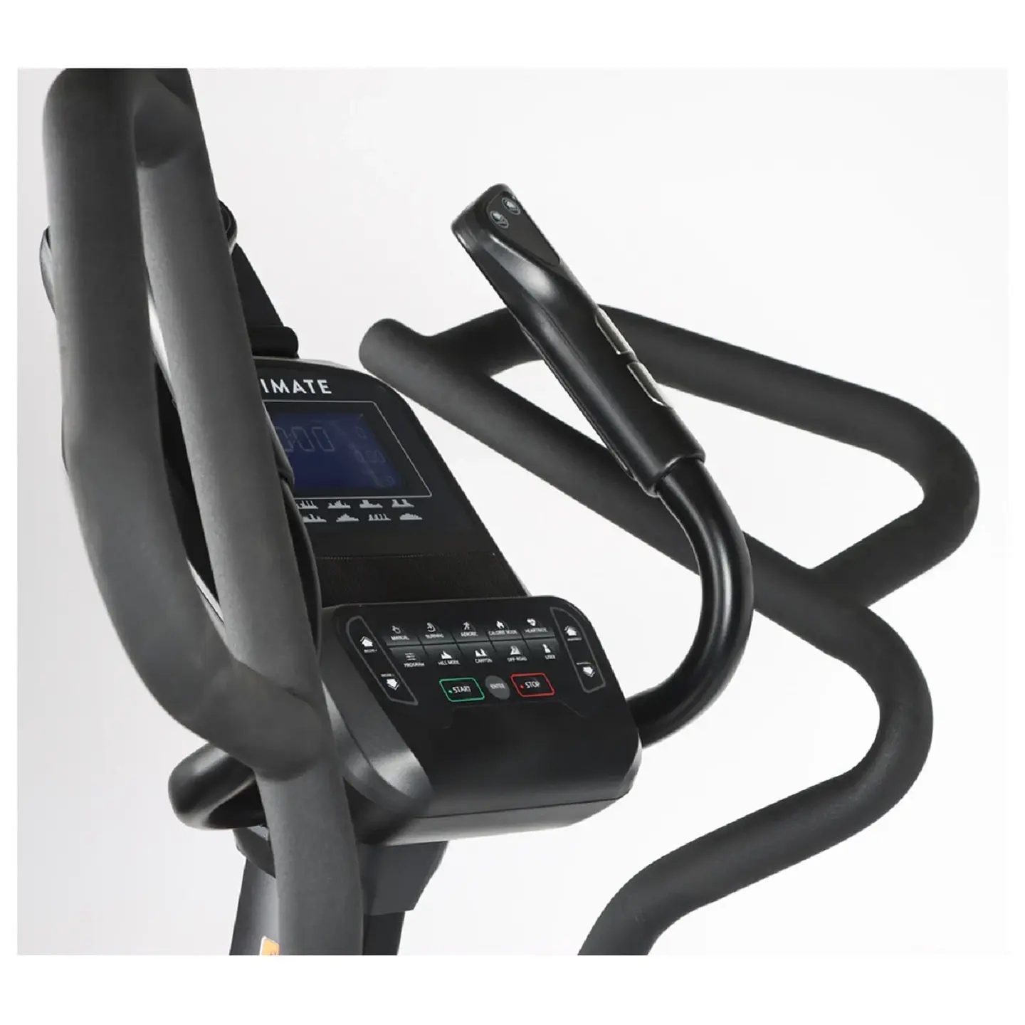 ELÍPTICA ULTIMATE FITNESS T1000 P CAPACIDAD 150 KG REMIUM MAGNÉTICA INCLINACIÓN 2