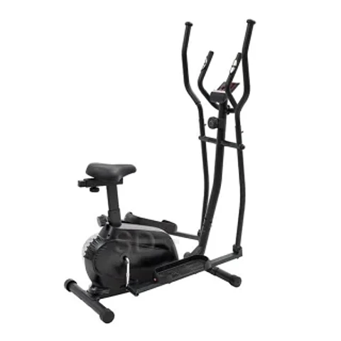 2 EN 1 ELÍPTICA MAGNÉTICA BICICLETA UPRIGHT ESTÁTICA 5901S | GRIS