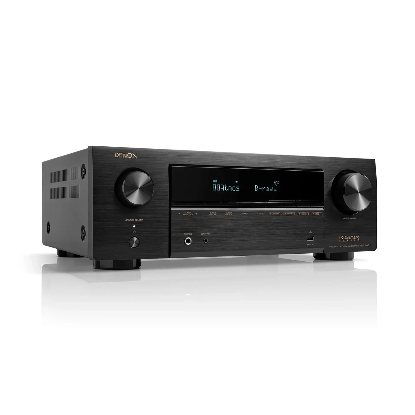 RECEIVER DENON AV 7.2 CH 8K AVR-X1800HBK 1