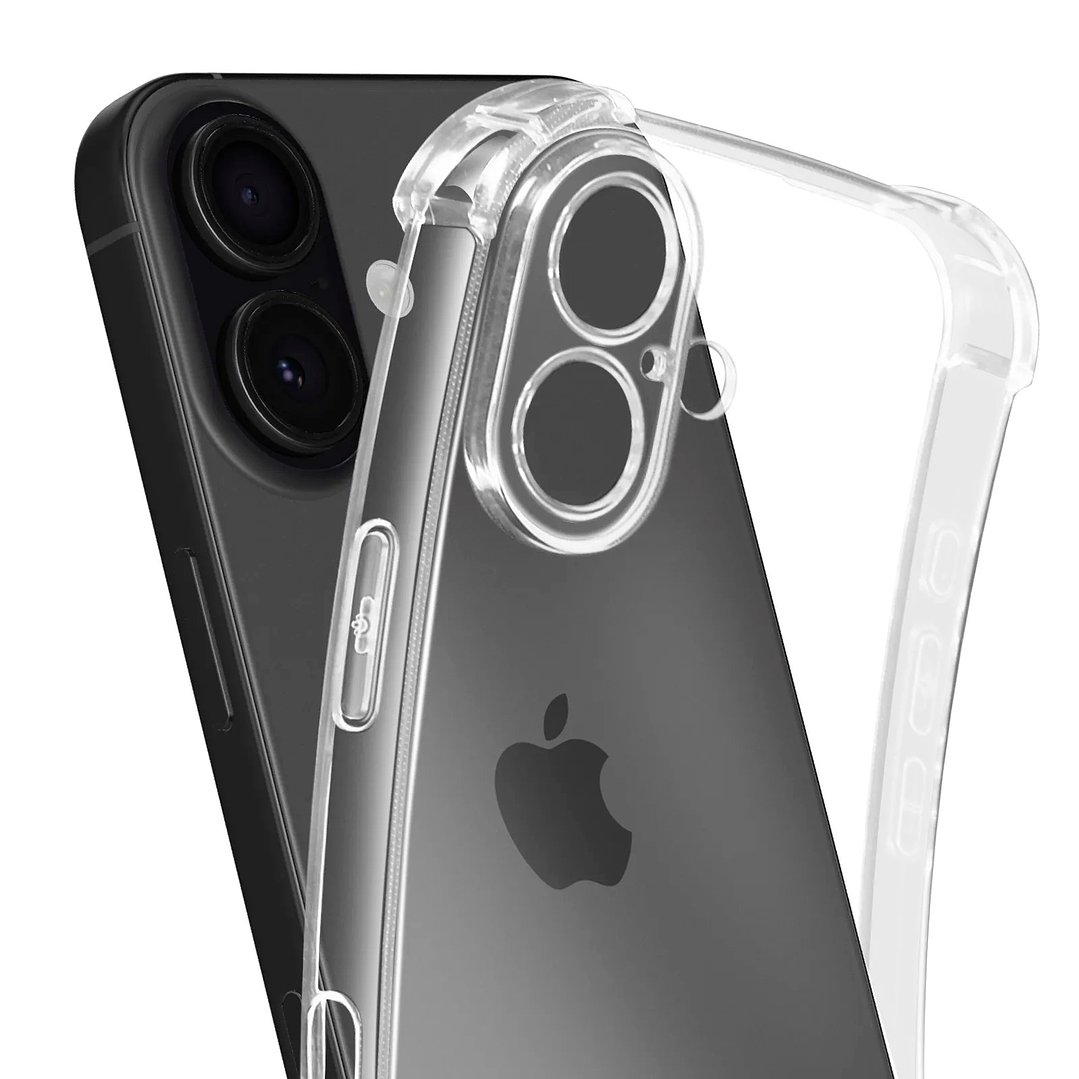 Carcasa gel para Iphone 17 - Transparente reforzada  4