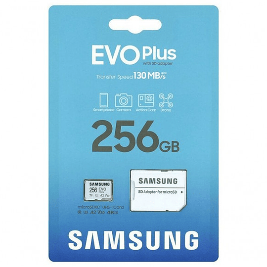 MicroSD 256gb Evo Plus