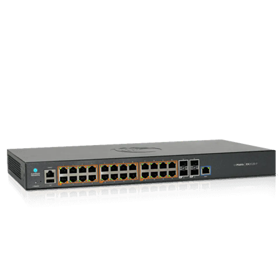 Cambium Networks MX-EX2028PXA-0 - Switch PoE Administrable 24 Puertos Gigabit + 4 SFP+ - Serie cnMatrix EX2028-P 1