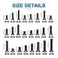 Flat Screws Kit - 720PCS - Miniatura 2