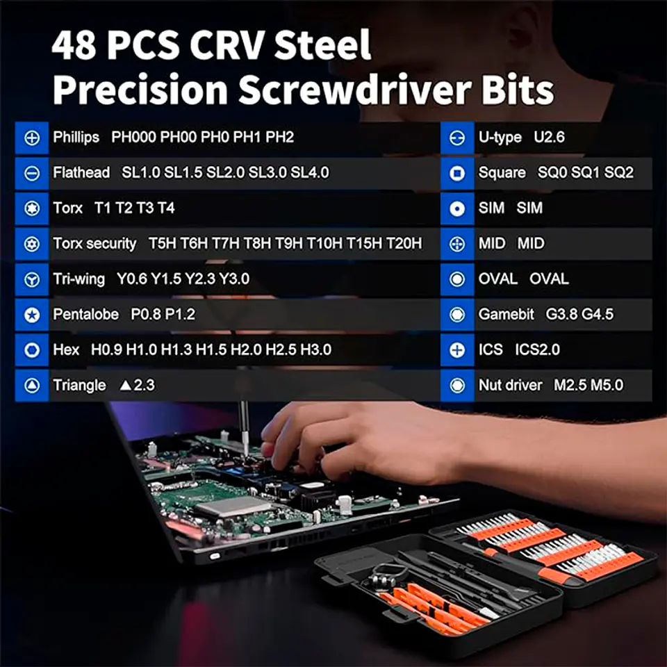 Micro Screwdriver Set 64-IN-1 3