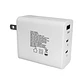 Cargador USB-A USB-C TEROS TE-70207W, GaN, PD 65W, blanco - Miniatura 4