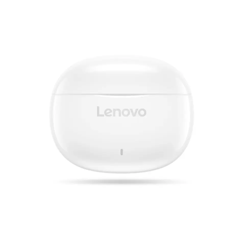 Auriculares estéreo inalámbricos con microfono Lenovo E310 independientes, color blanco 4