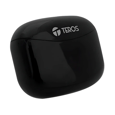 Audífonos TWS TEROS TE-8074N, BT 5.3, USB, Pantalla digital