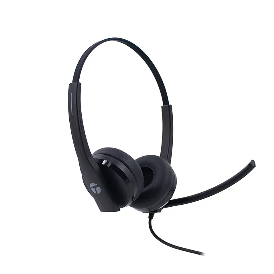 Audífono TEROS TE-8039CS, USB, Negro 3