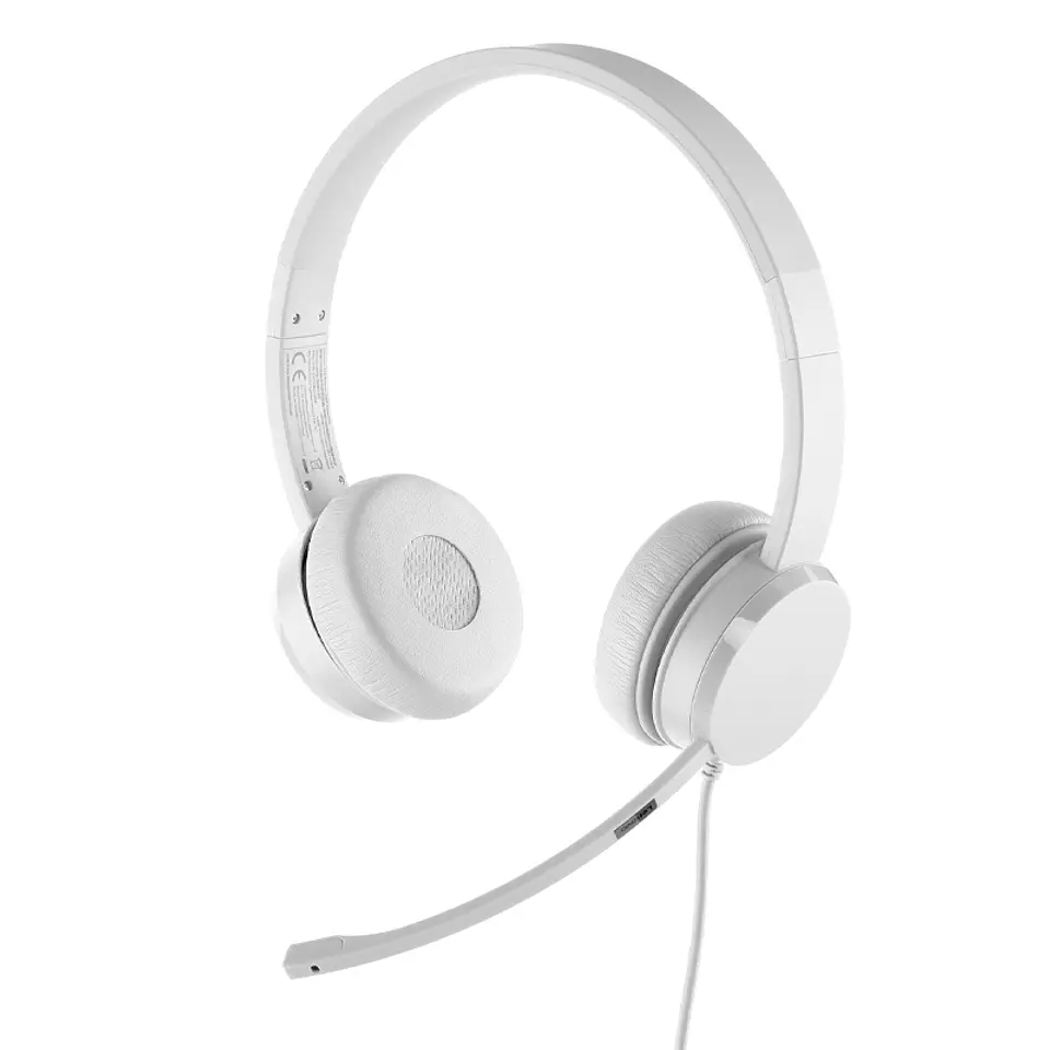 Auriculares Estereo con Microfono Lenovo 110, Interfaz USB Tipo-A, Color Cloud Grey (Gris) 1
