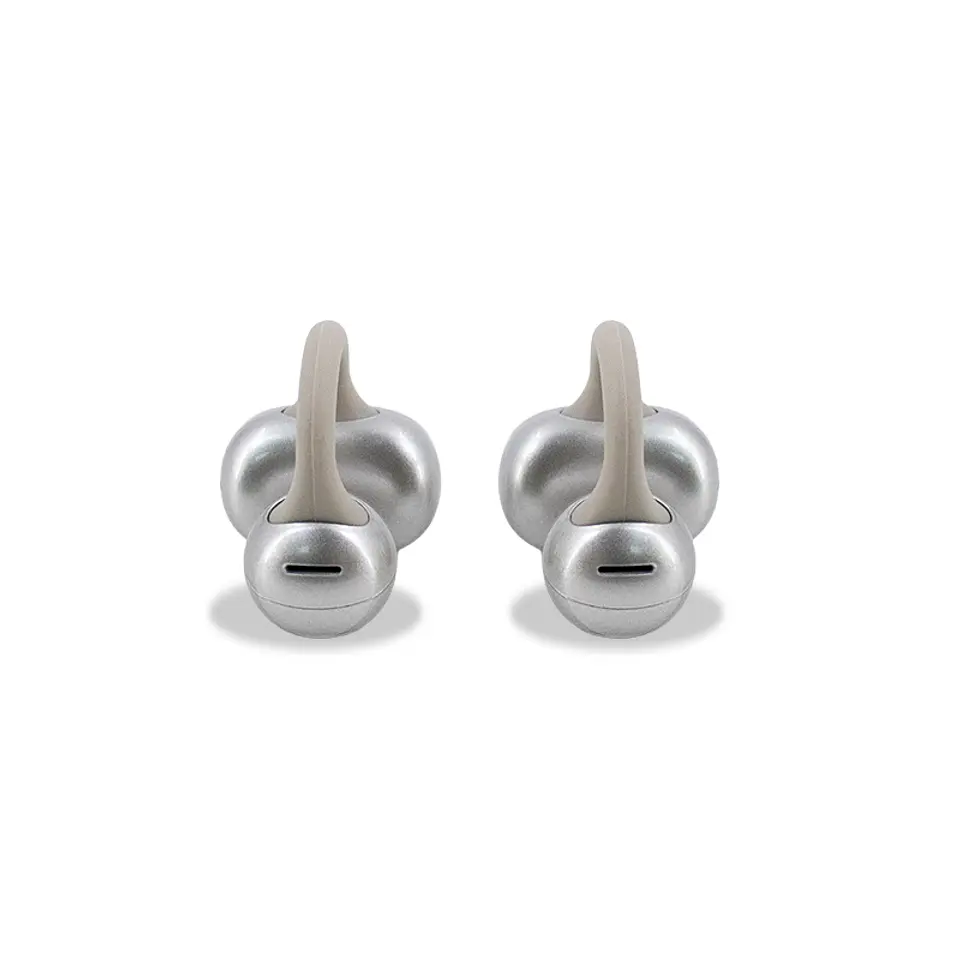 Audífonos Inalámbricos TEROS TE80712NE, Bluetooth, Carga Tipo C, Natural Titanium 4