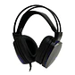 Auriculares Gaming TEROS TE-8170N estéreo 7.1, micrófono, conector USB, Negro, Luces RGB - Miniatura 2