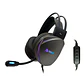 Auriculares Gaming TEROS TE-8170N estéreo 7.1, micrófono, conector USB, Negro, Luces RGB - Miniatura 7