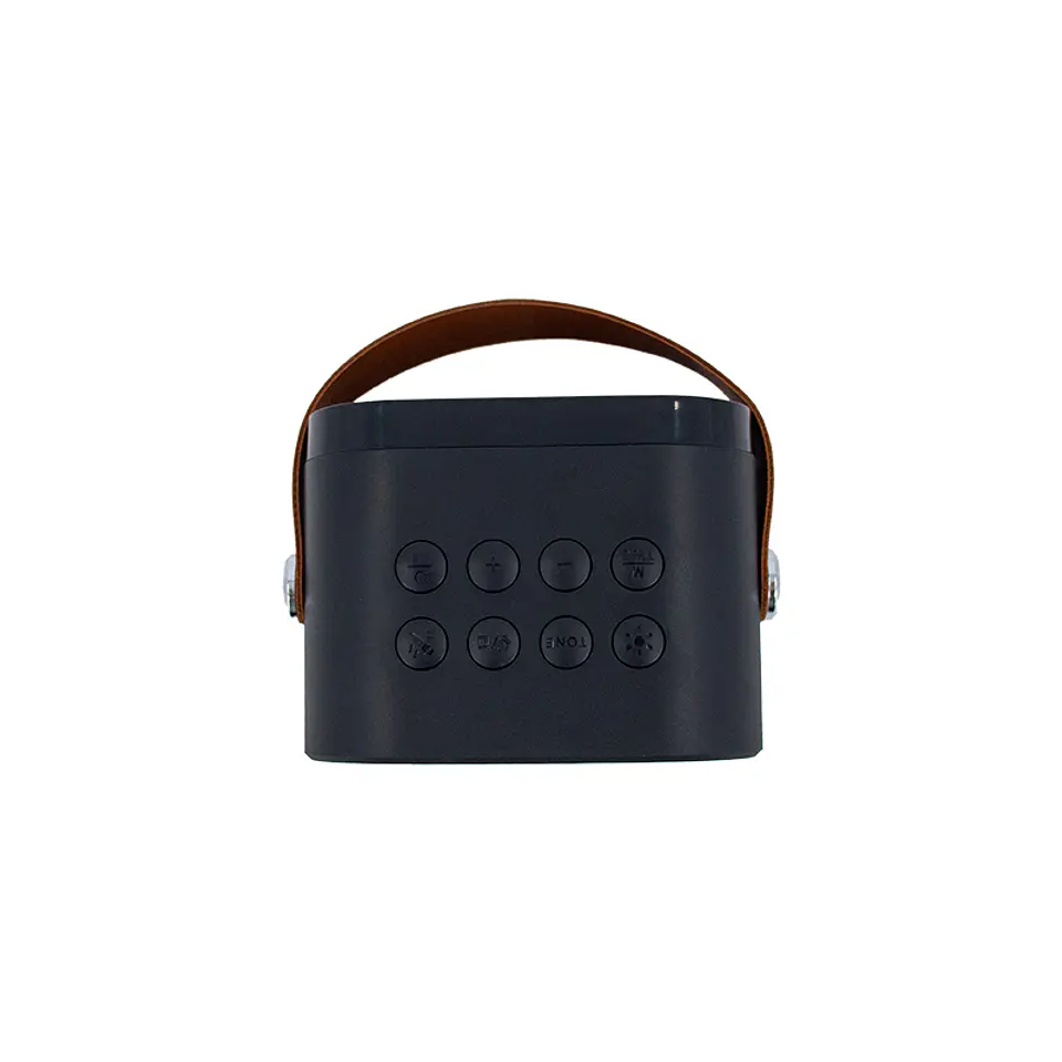 Parlante karaoke inalámbrico TEROS TE-6013N, BT 5.4, 10W, 1800mAh, USB, Luces LED 4