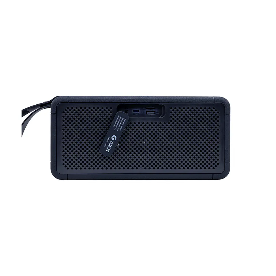 Parlante inalámbrico TEROS Legacy LEG-6052BL, BT 5.3, 40 W, 4000 mAh, USB 5
