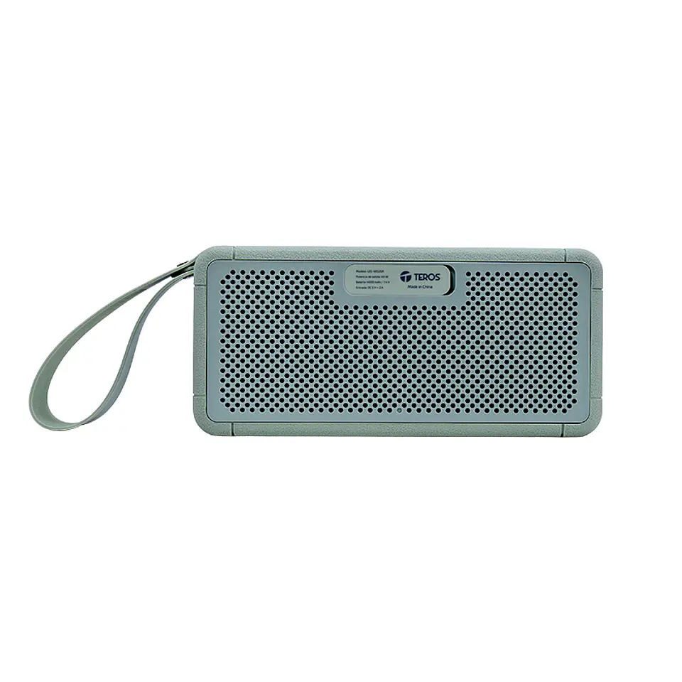 Parlante inalámbrico TEROS Legacy LEG-6052GR, BT 5.3, 40 W, 4000 mAh, USB 4