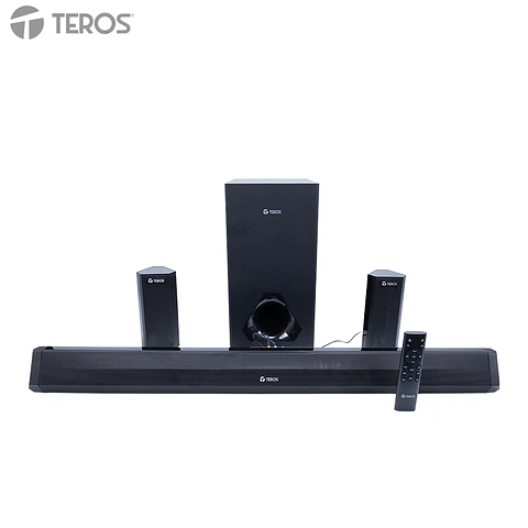 Sistema de audio 5.1 TEROS Legacy TE-LEG6053BLK, BT 5.3, 200W, USB, HDMI