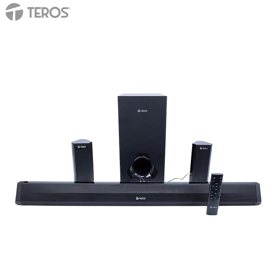 Sistema de audio 5.1 TEROS Legacy TE-LEG6053BLK, BT 5.3, 200W, USB, HDMI 1
