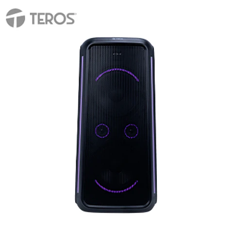 Parlante inalámbrico para fiestas TEROS Vibe 6055, BT 5.3, 100W, 7000 mAh, USB, Micrófonos
