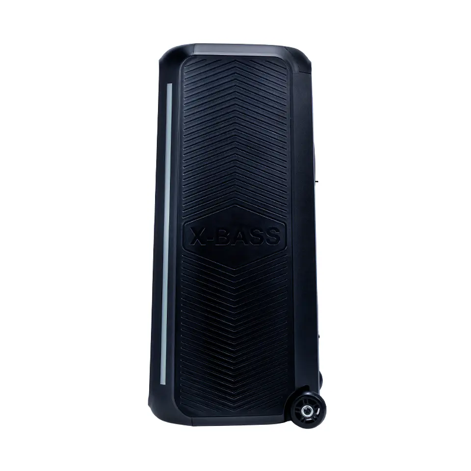 Parlante inalámbrico para fiestas TEROS Vibe 6055, BT 5.3, 100W, 7000 mAh, USB, Micrófonos 8