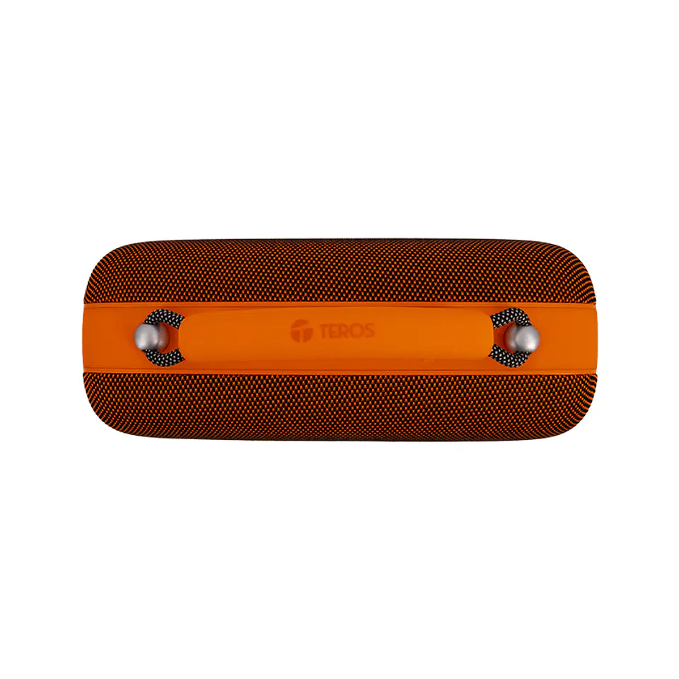 Parlante inalámbrico TEROS VIBE VB-6049OR, BT 5.3, 60W, 4000mAh, USB, Luces LED 11