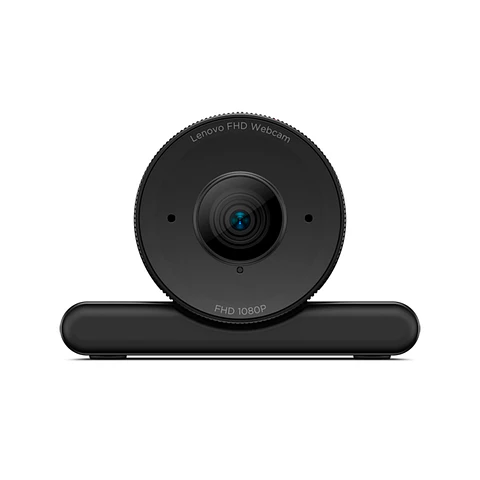 Camara Web Lenovo FHD (1920x1080@30 fps), Interfaz: USB 2.0 Tipo-A, Color negro