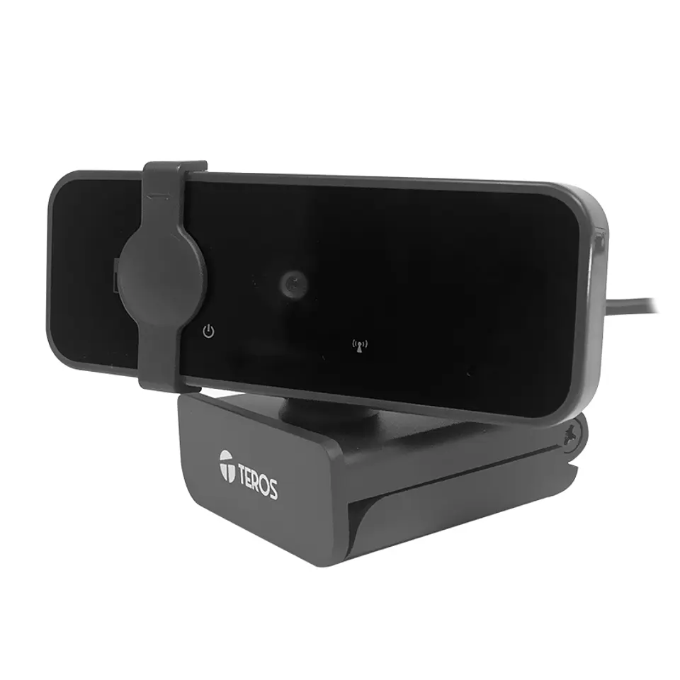 Webcam TEROS TE-9072, 2K, micrófono incorporado, USB 2.0 1
